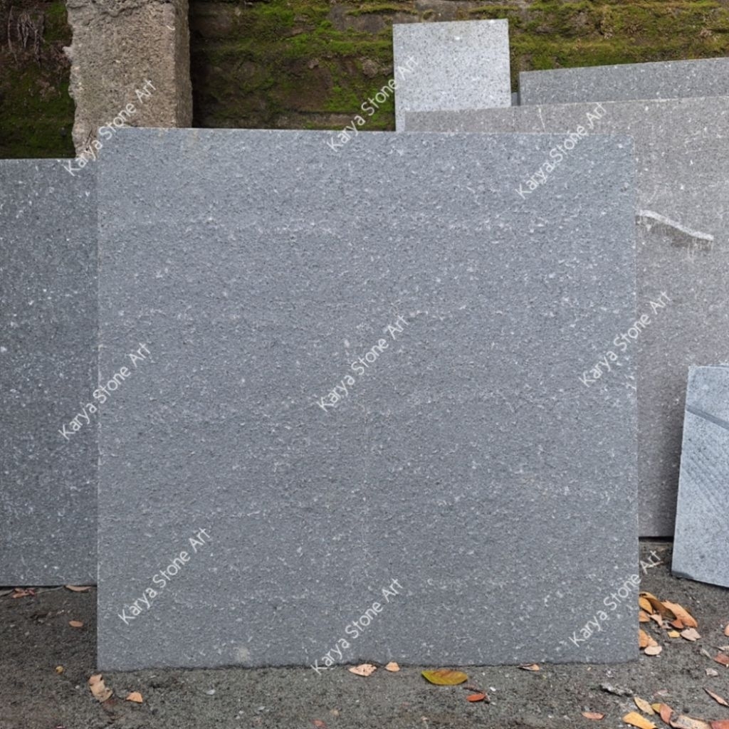 Batu Andesit Bakar 60x60cm | Batu Alam Andesit Bakar | Andesit Polos Bakar | Andesit Abu Bakar