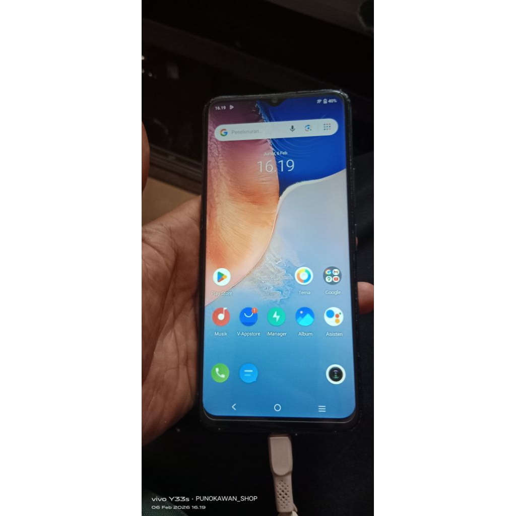 VIVO Y15S RAM3/32 HP CHARGER ONLY