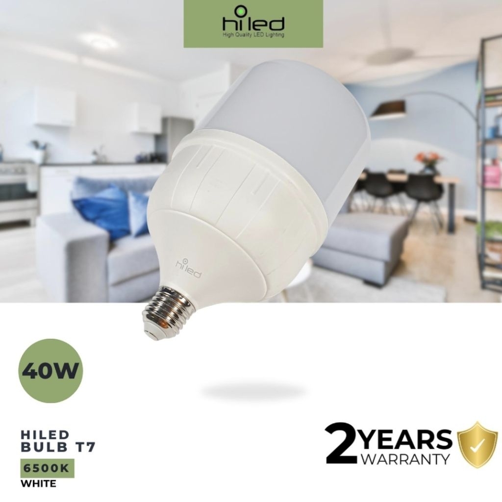LAMPU BOHLAM LED T7 40 WATT HILED 6500K 4000K 3000K
