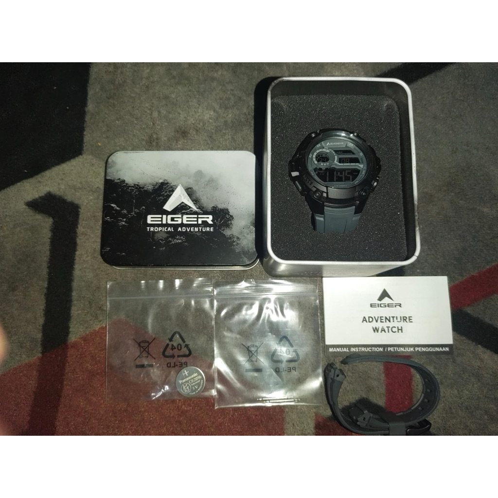 Jam tangan digital eiger creston