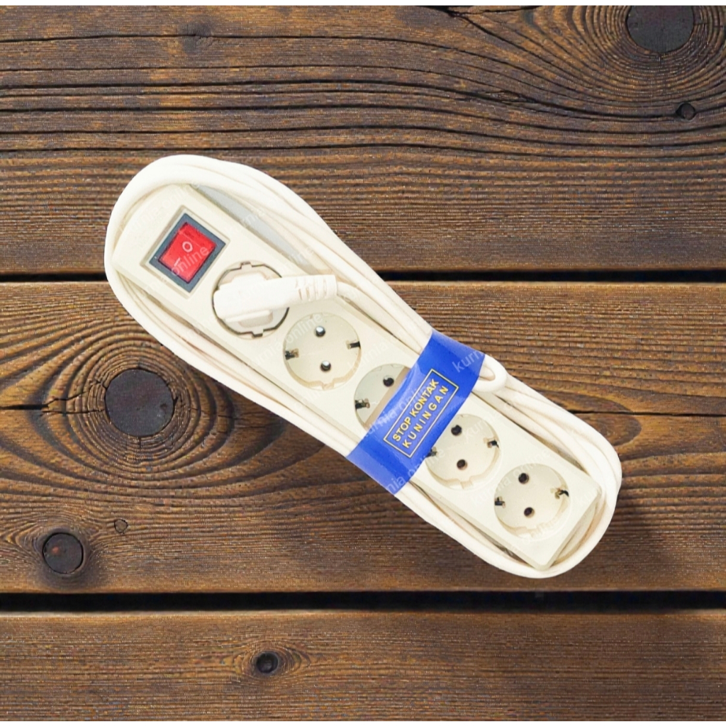 Terminal listrik colokan listrik saklar 5 LUBANG 5 METER