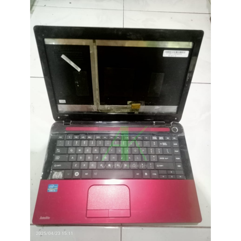 CASING LAPTOP TOSHIBA C40A/C40D MERAH
