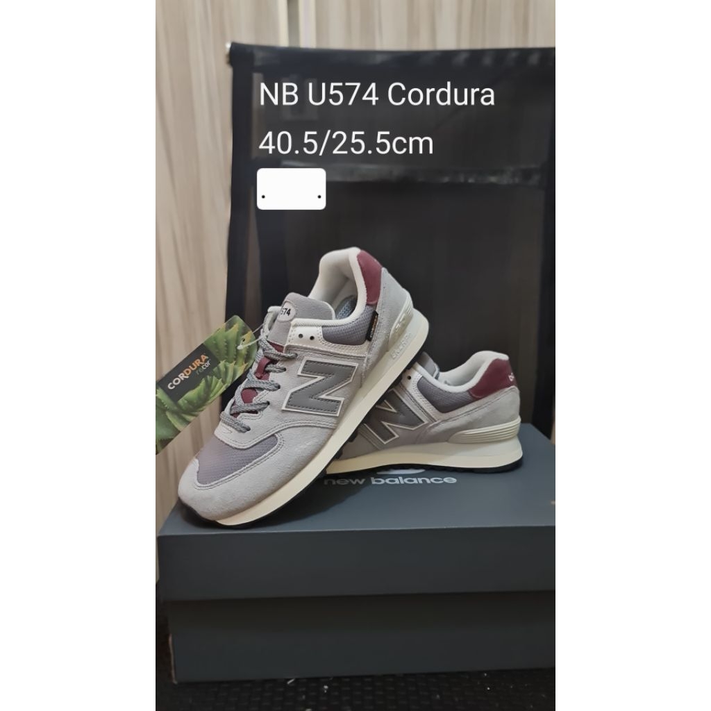 Sepatu New Balance NB U 574 Cordura - 40.5 Original
