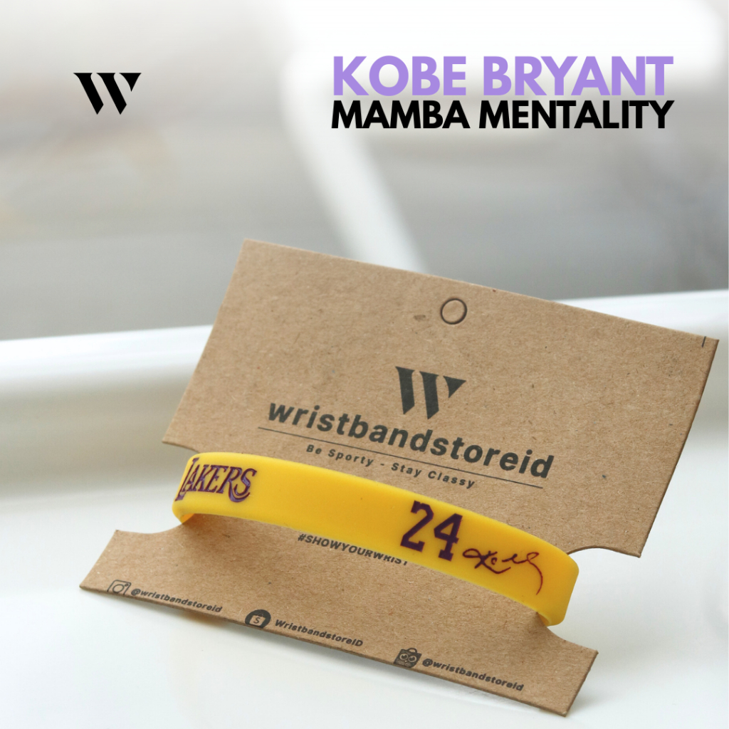 KOBE BRYANT MVP SIGN - GELANG BASKET - BASKETBALL WRISTBAND