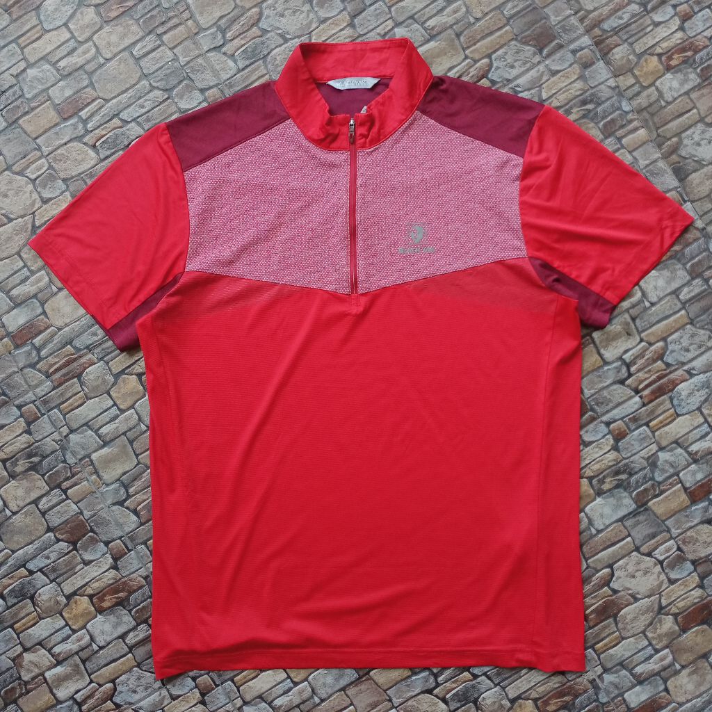 Kaos pria Jersey BLACKYAK outdoor branded preloved original, Tshirt Jersey Blackyak