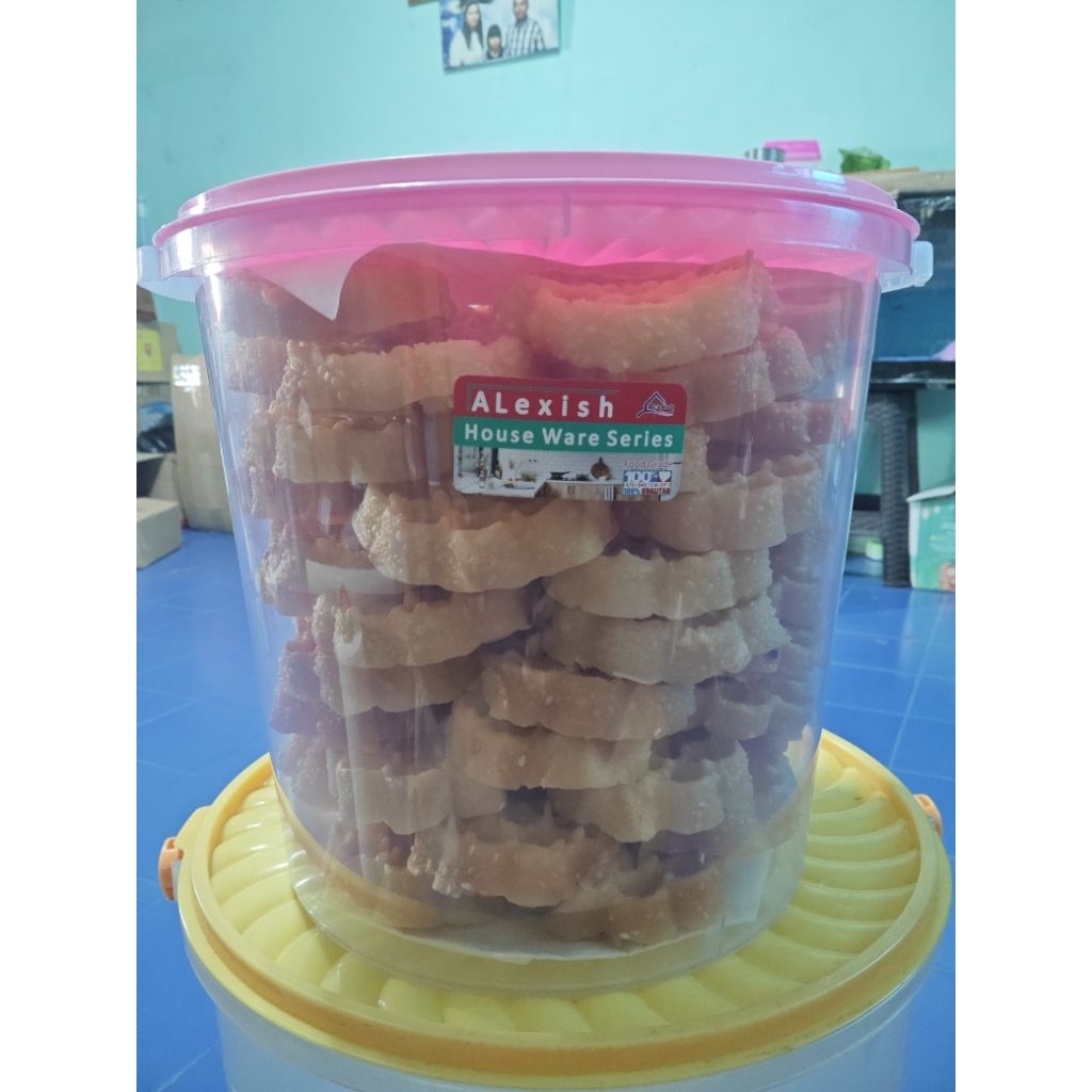 Kembang Loyang / Kembang Goyang Kemasan Toples 10L
