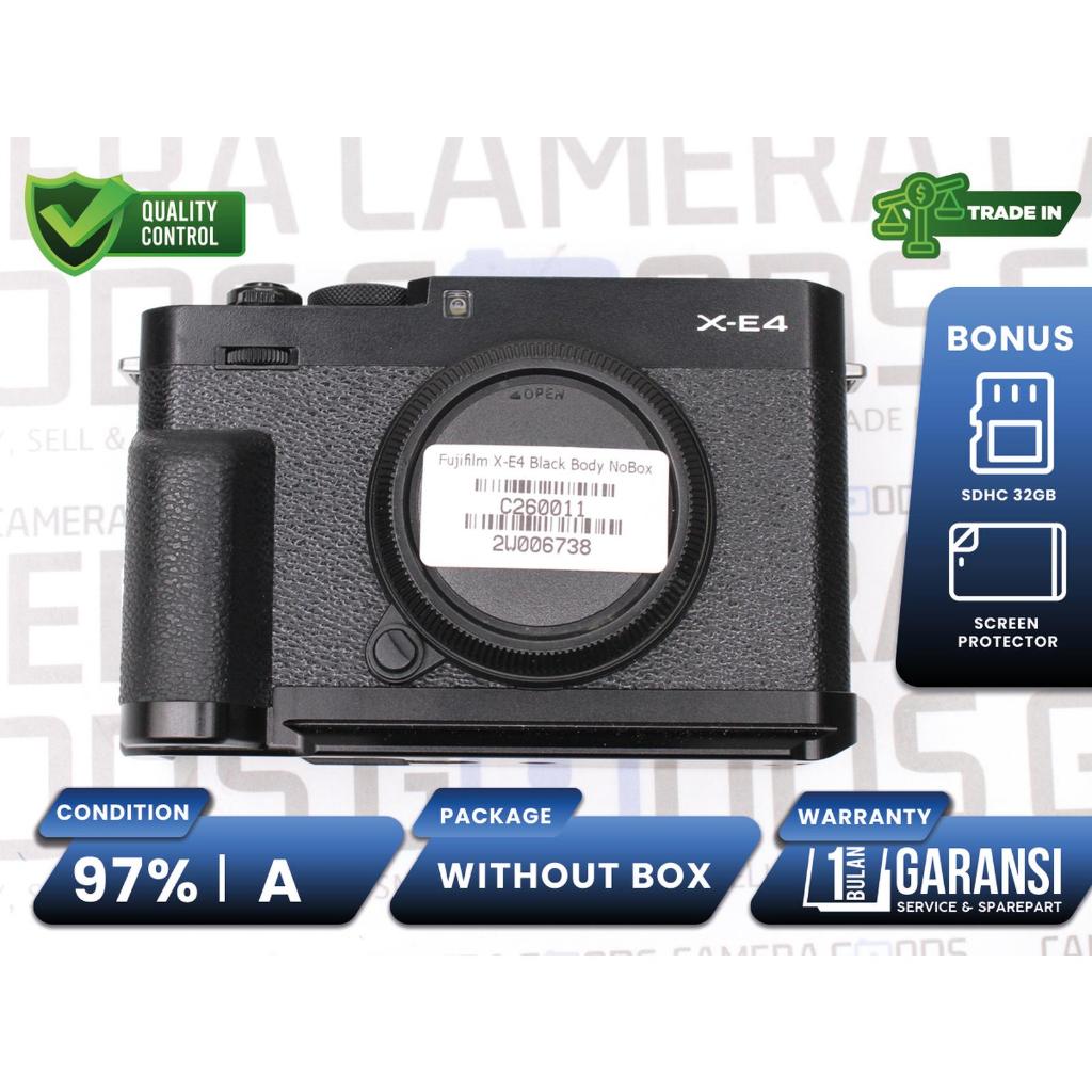 Kamera Fujifilm X-E4 Body Only APSC Mirrorless Camera Second Bekas Grade A / Fuji XE4 - C260011