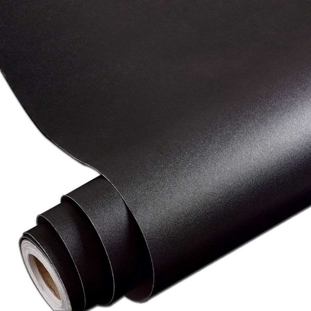 stiker kaca/stiker tembok/wallpaper/stiker hitam doff matte