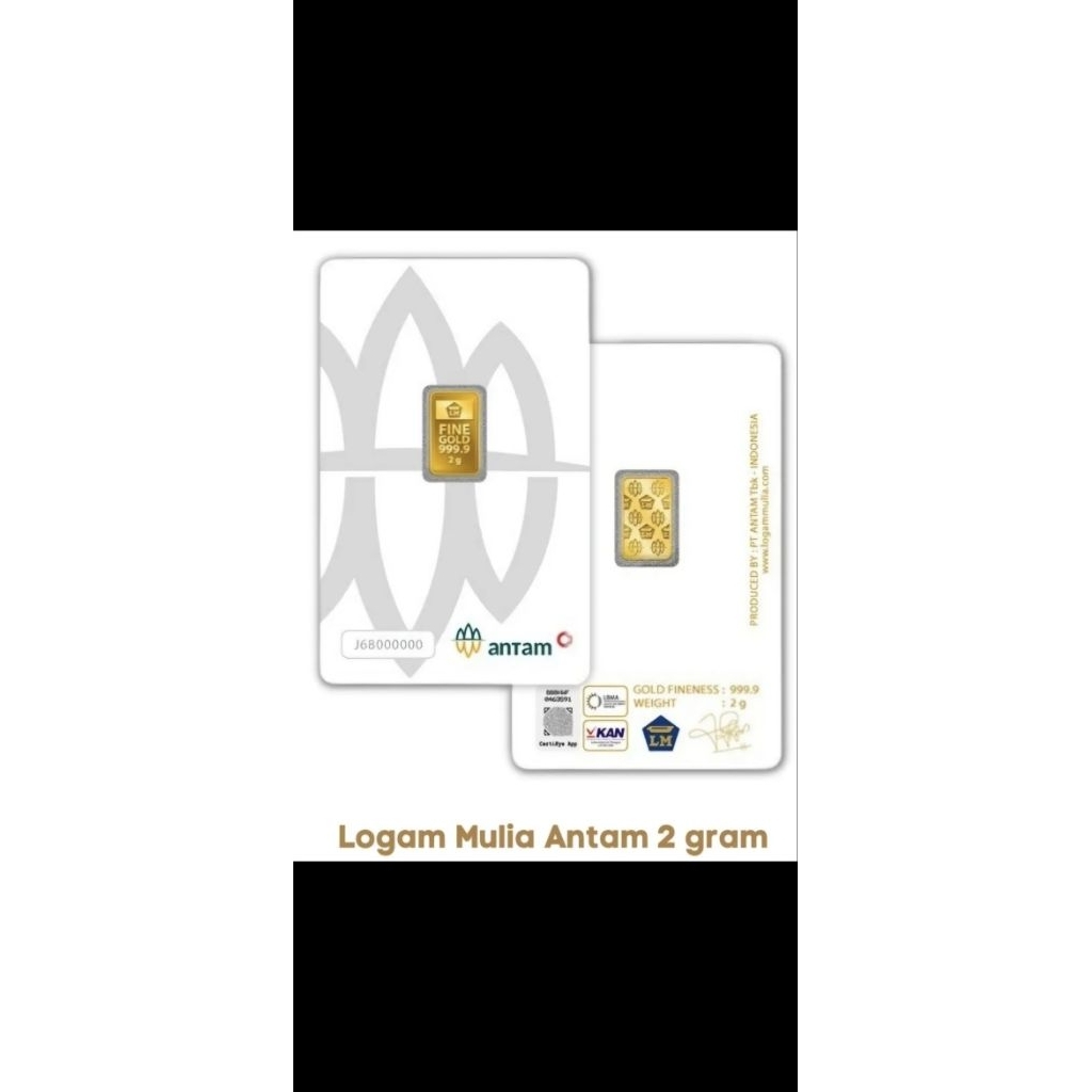 Logam Mulia ANTAM 2 gram