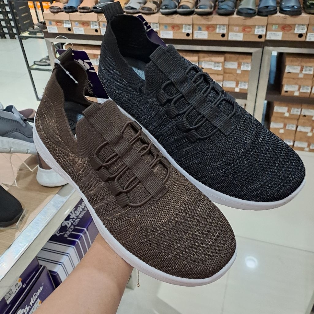 sepatu sneakers pria Dr.kevin slip-on sol karet sangat empuk