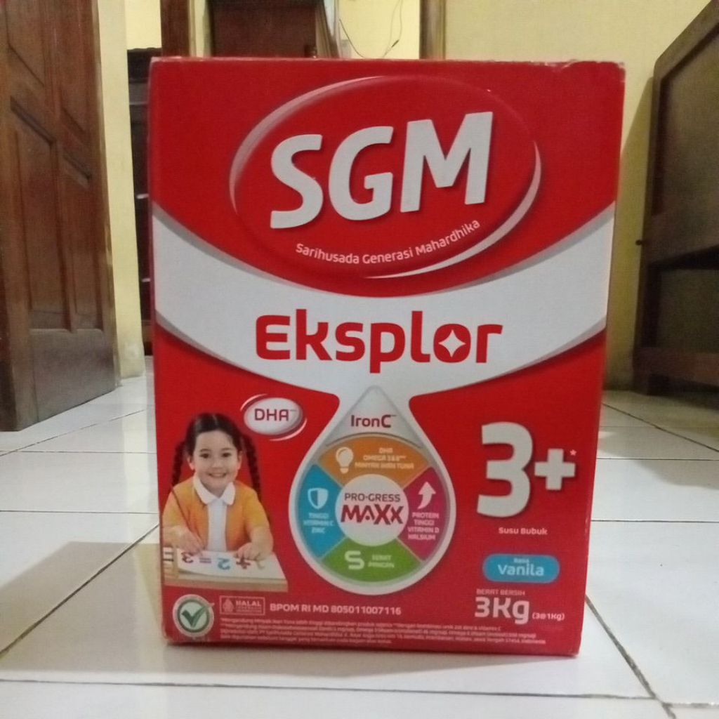 Kardus bekas SGM 3kg