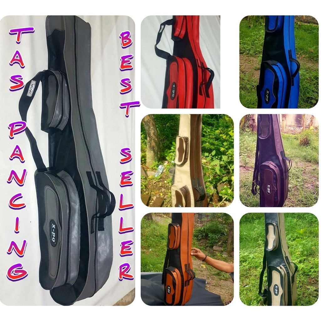 TAS PANCING Joran Reel+Tegek slempang p.100cm-150cm