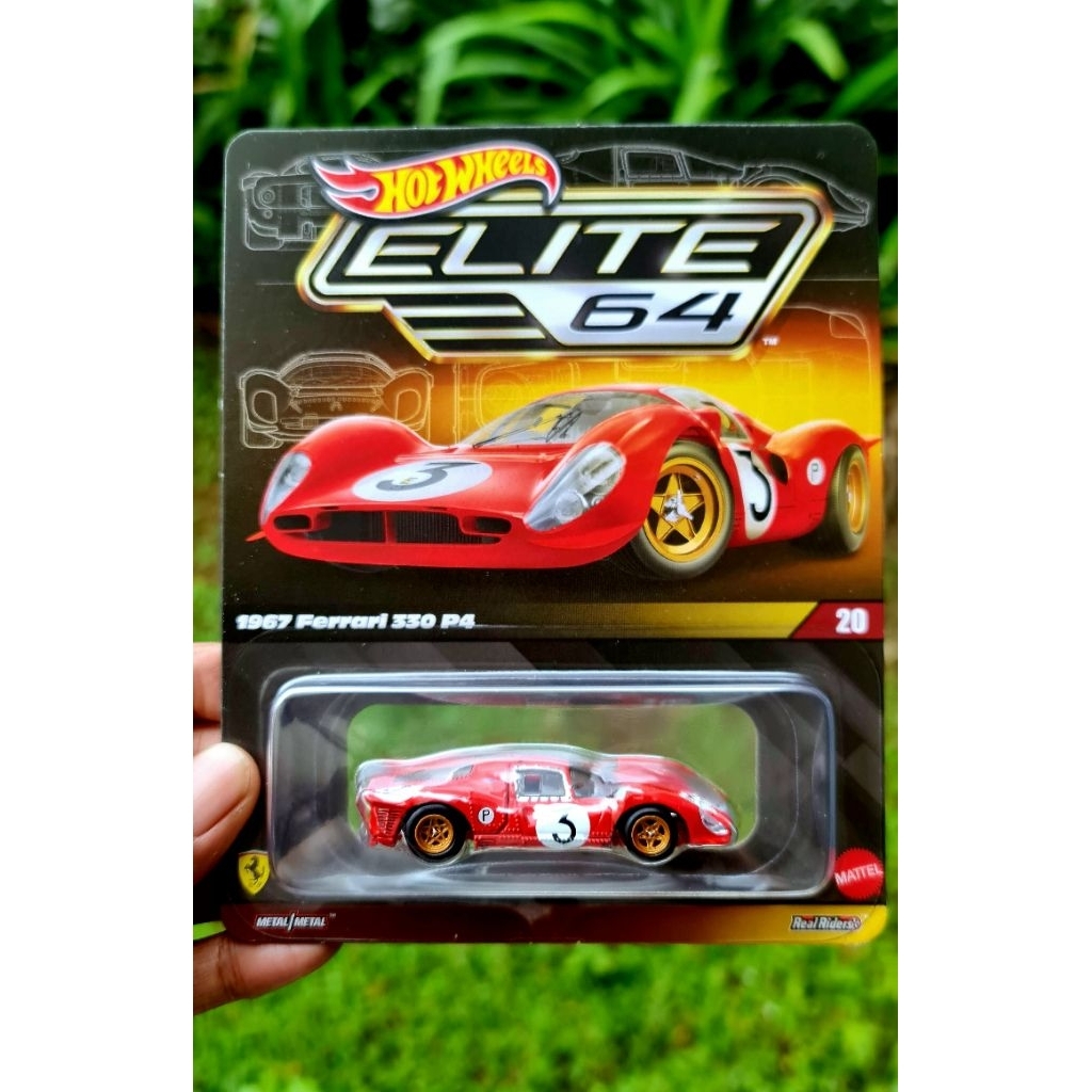 Hot Wheels ELITE 1967 Ferrari 330 P4