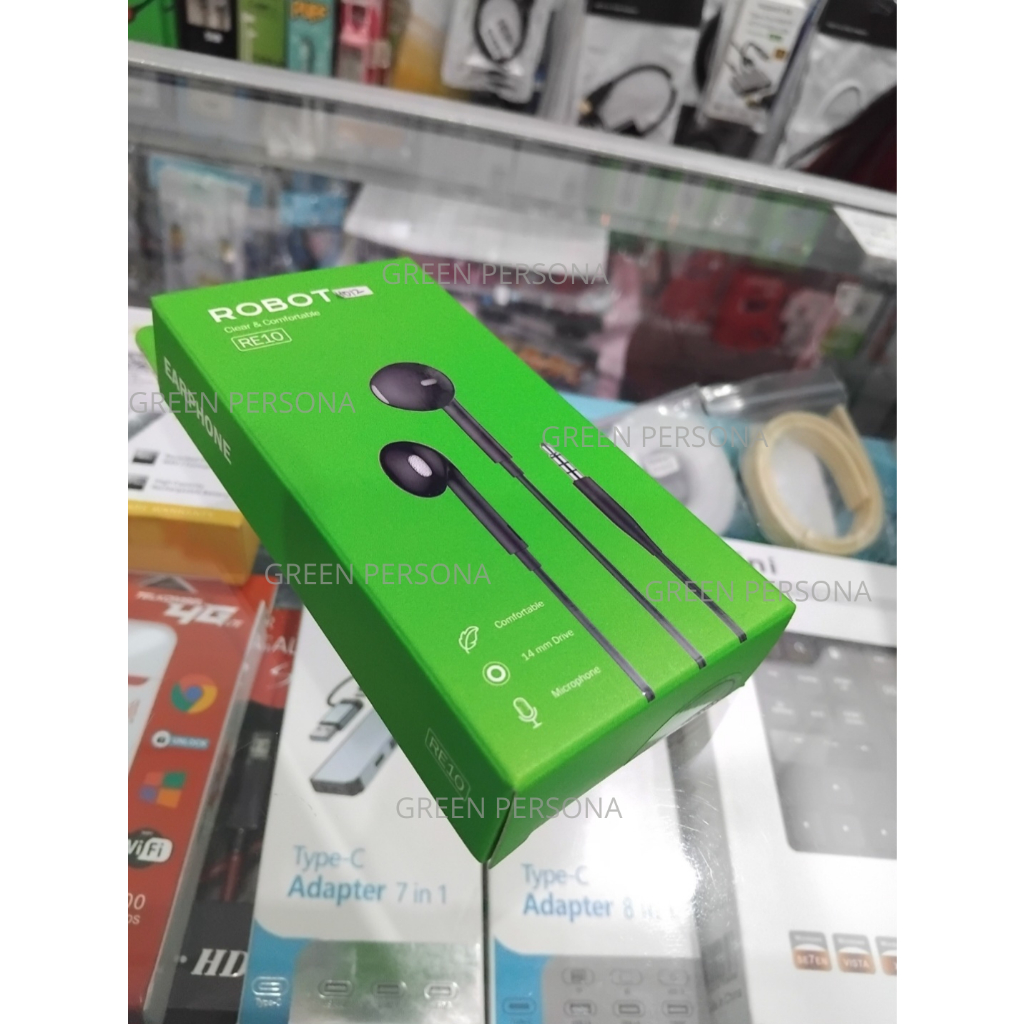 HANDFREE robot RE-10 Handfree earphone headset hanset hf robot RE10 original