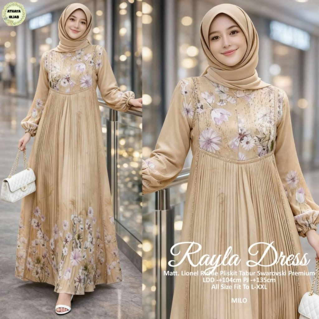 Rayla Dress By Athaya || Gamis