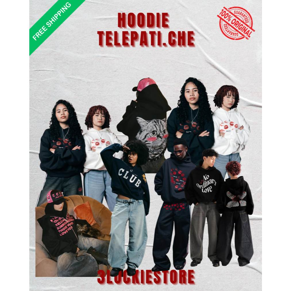 [ORIGINAL 100%] HOODIE KAOS TELEPATICHE