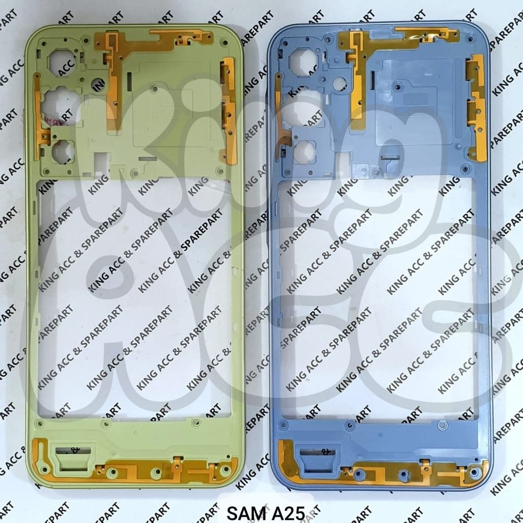 BEZZEL BAZEL BEZEL BEJEL TULANG MESIN TENGAH SAMSUNG GALAXY A25 5G A256