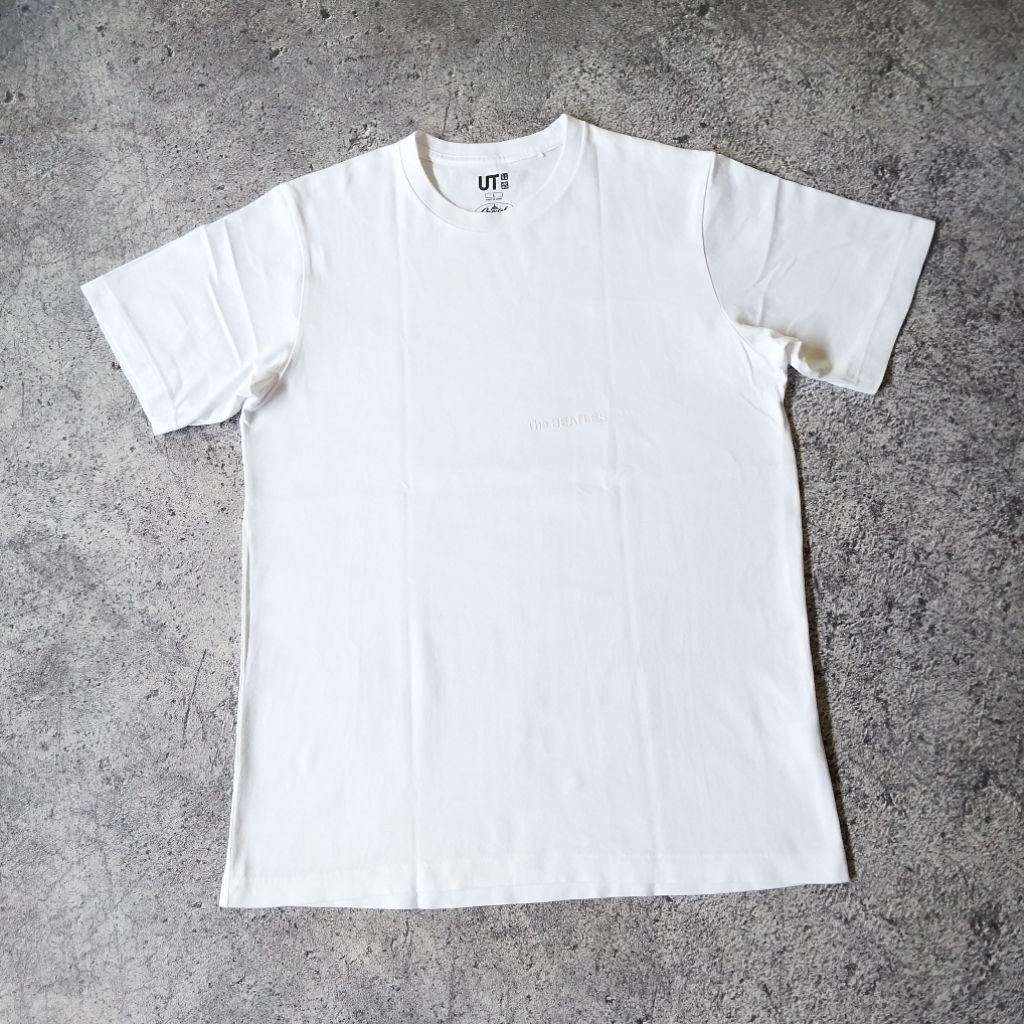 T - SHIRT UNIQLO X THE BEATLES "WHITE" [ Original ]