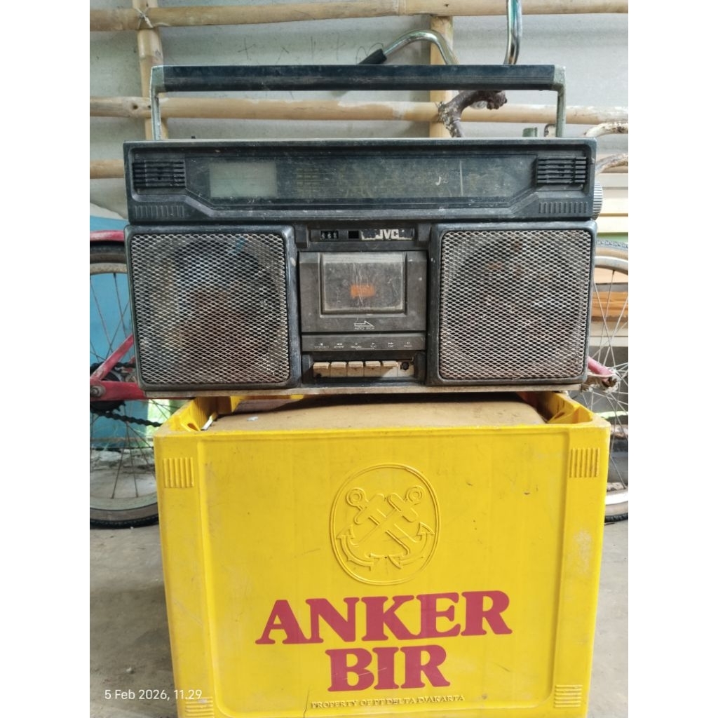 TAPE RECORDER JVC, BOMBOX JVC, RADIO JADUL JVC