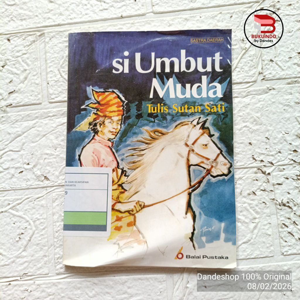 Si Umbut Muda oleh Tulis Sutan Sati (Sastra Daerah) Balai Pustaka - Buku Cerita Anak Bekas Preloved