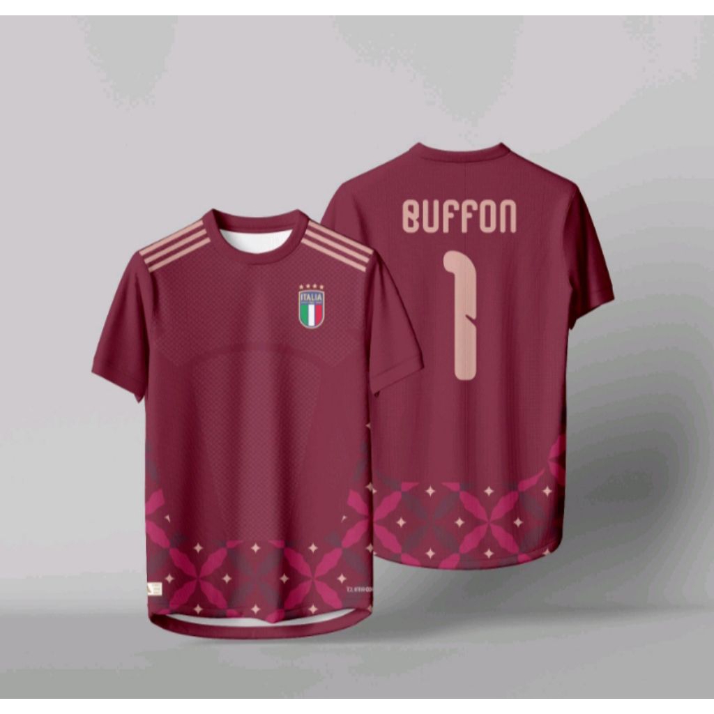 JERSEY KIPER GK ITALIY 2026 WORLD CUP SPESIAL EDITION BUFFON GRATIS NAMA DAN NOMOR PUNGGUNG
