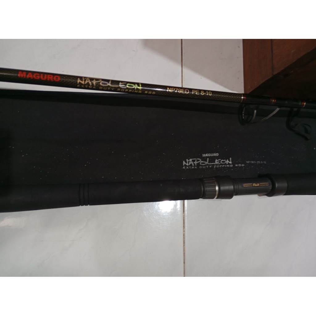 Joran popping Maguro Napoleon PE 8-10 Extra Duty Popping Rod