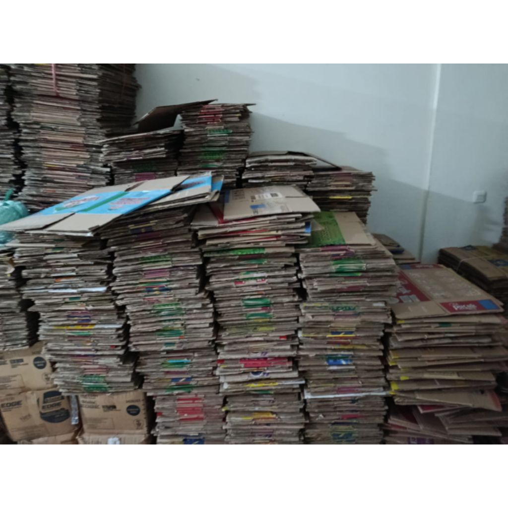 Kardus bekas kiloan dus packing aneka kardus 1 ply murah bersih bagus kiloan dus bekas bandung
