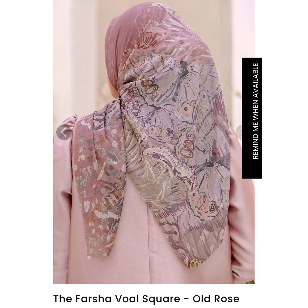 Buttonscarves Farsha Old Rose