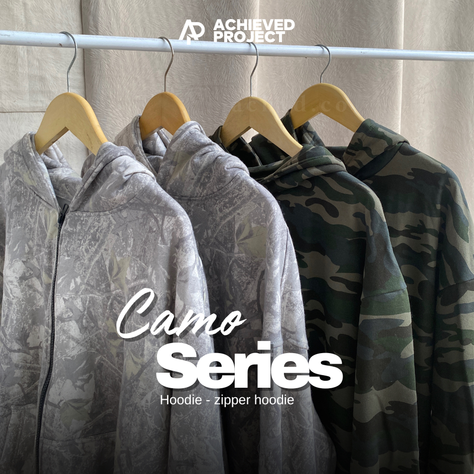[CORE - AP] - HOODIE BOXY MOTIF CORAK CAMO & REALTREE | HOODIE POLOS BASIC
