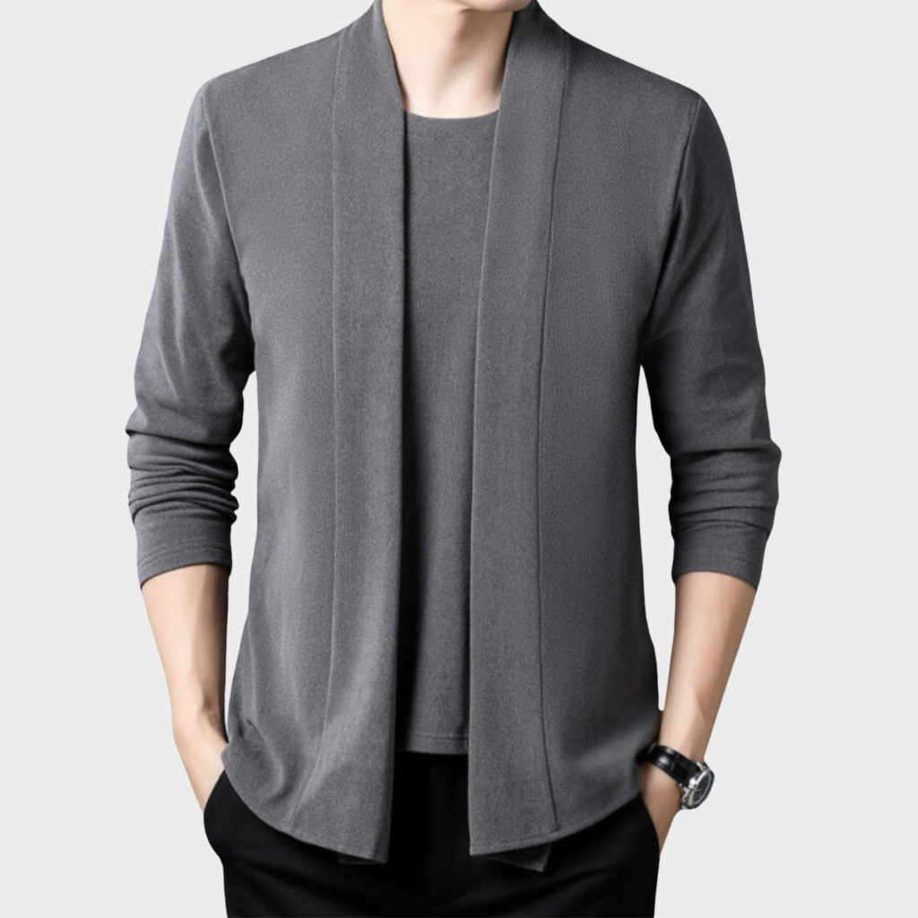 Darelhadi Kaos Blazer Matoa Lengan Panjang Kaos dan Blazer Menyatu 100% Cotton Style Formal