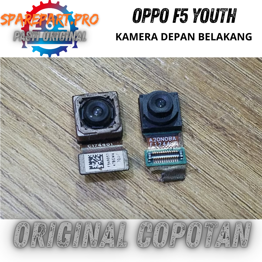 kamera depan belakang oppo f5 youth ori copotan
