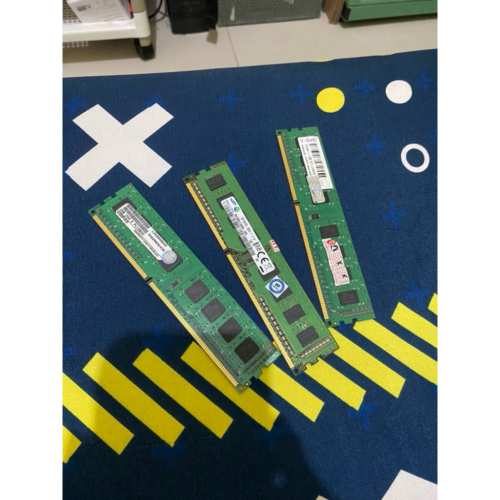 Ram pc komputer 4gb ddr3 tested normal