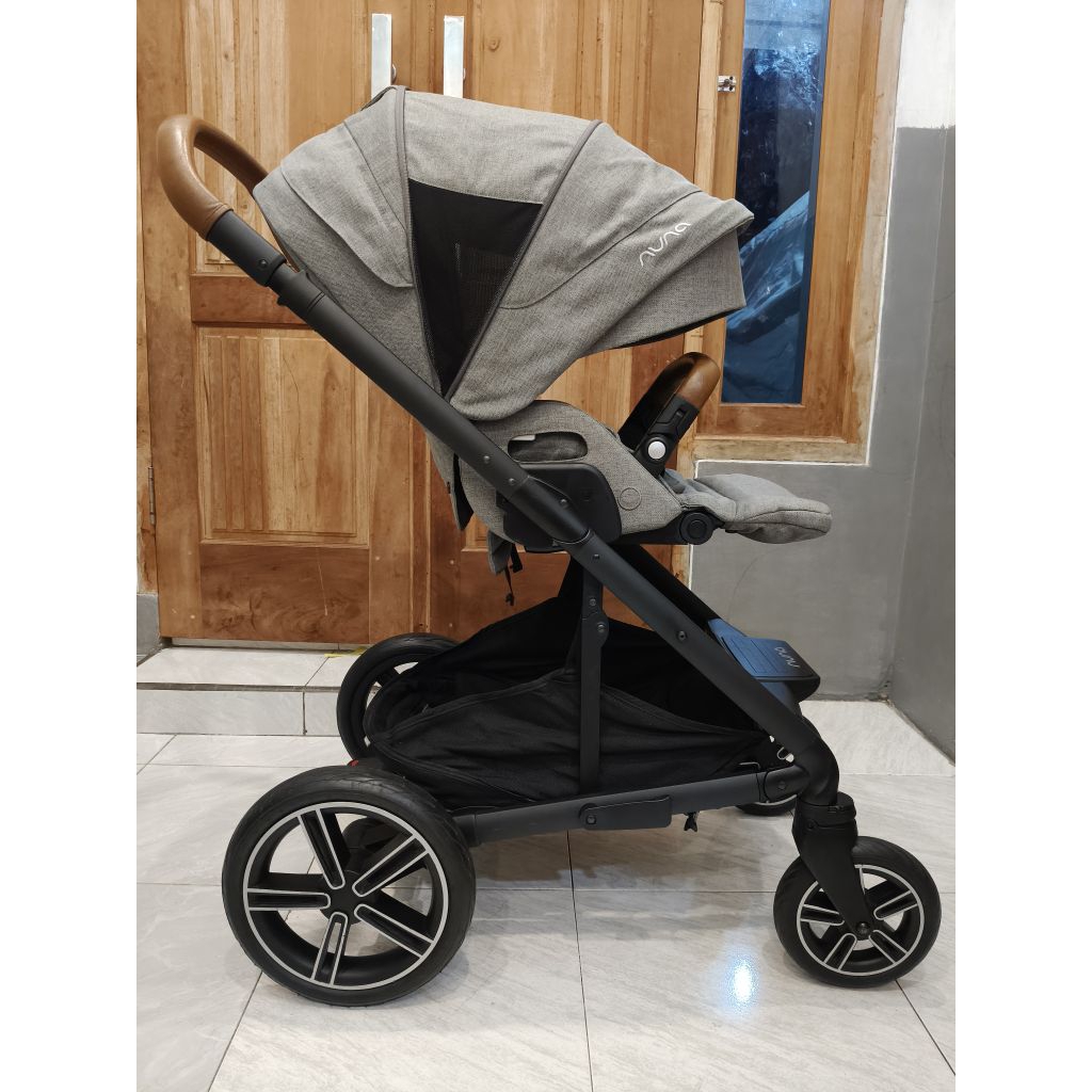 stroller Nuna Mixx next granite kereta dorong anak - preloved