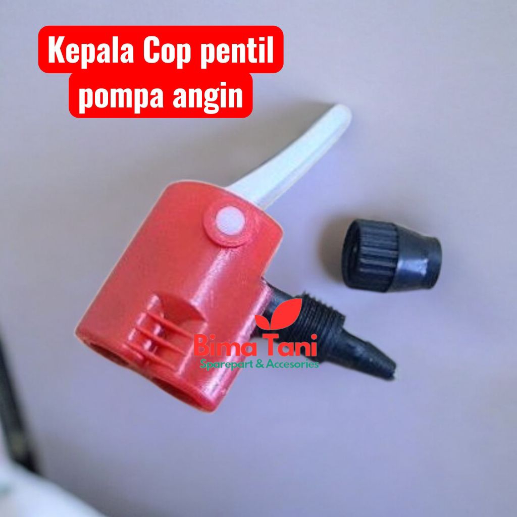 Kepala selang pompa angin 2 Fungsi / Cop pentil pompa angin sepeda motor