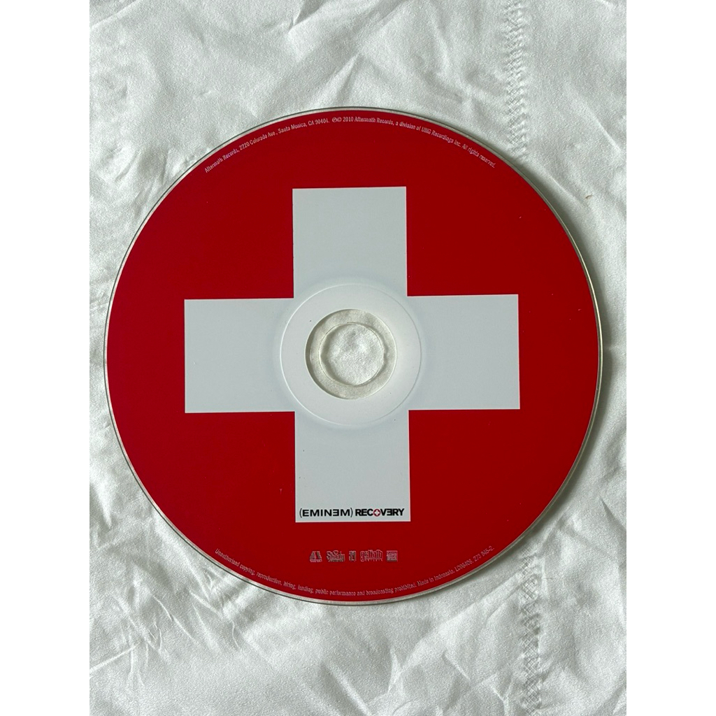 Eminem Recovery Album DVD - CD Only *BEKAS*