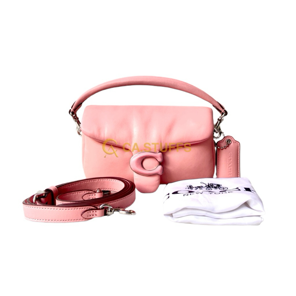 Preloved Coach COC Pillow Tabby Shoulder Bag 18 in Candy Pink