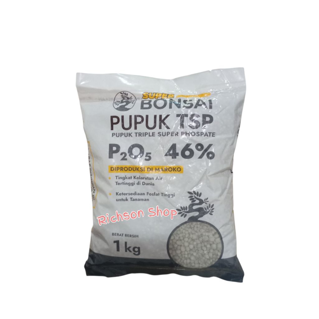 Pupuk TSP Super Bonsai origin Maroko 1kg