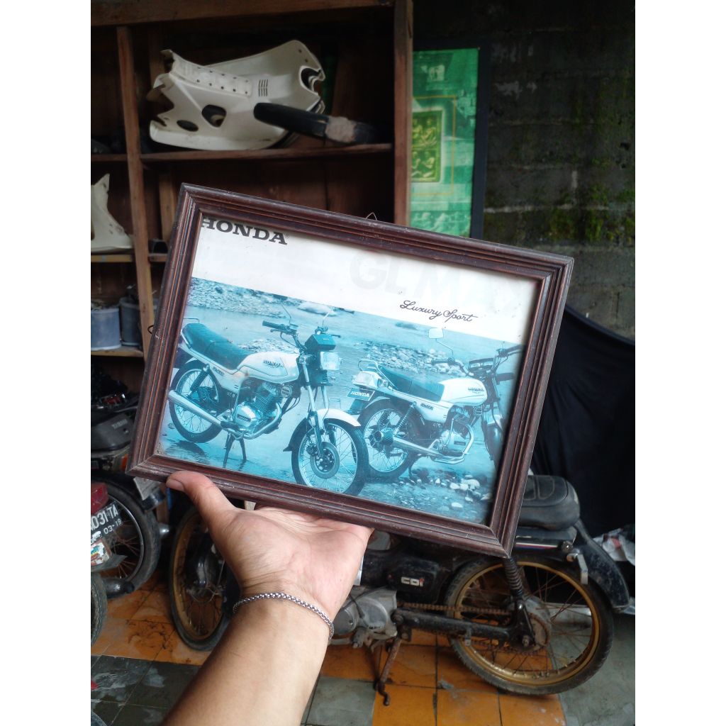 Brosur iklan honda gl original