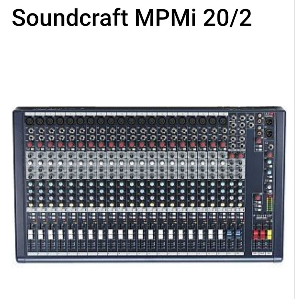 Analaog Mixer Soundcraft MPM120