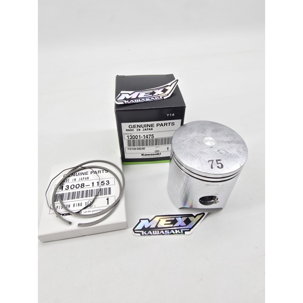 Piston Ninja R Rr Blok Seher Ninja R Rr Seher Ninja R Rr Satu Set Piston Ninja B75 piston 13001-1475
