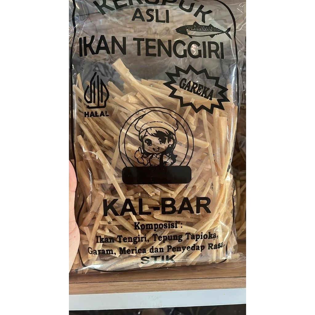 Kerupuk Ikan Asli Tenggiri Stik