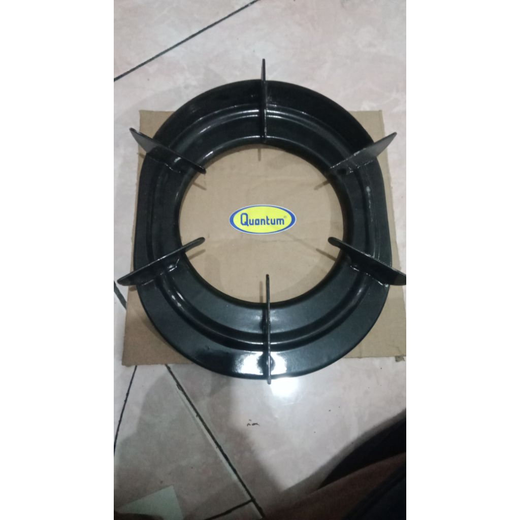 Tatakan kompor Quantum Oval QGC 301/201 TES Original
