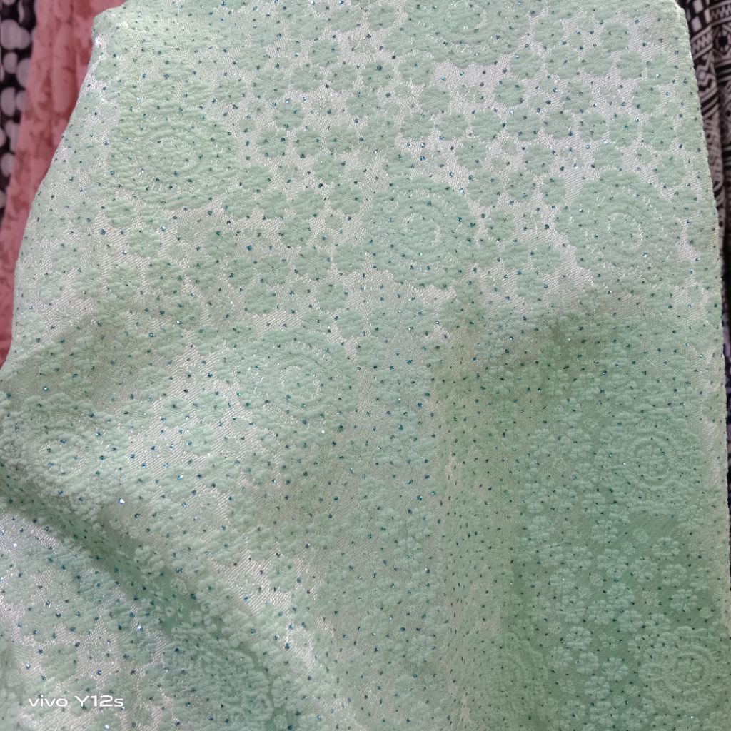 Kain Jaguar Embos / Harga / 0.5m / Kain Jaguar Embos Meteran / Bahan Jaguar Embos / Bahan Jaguar Emb