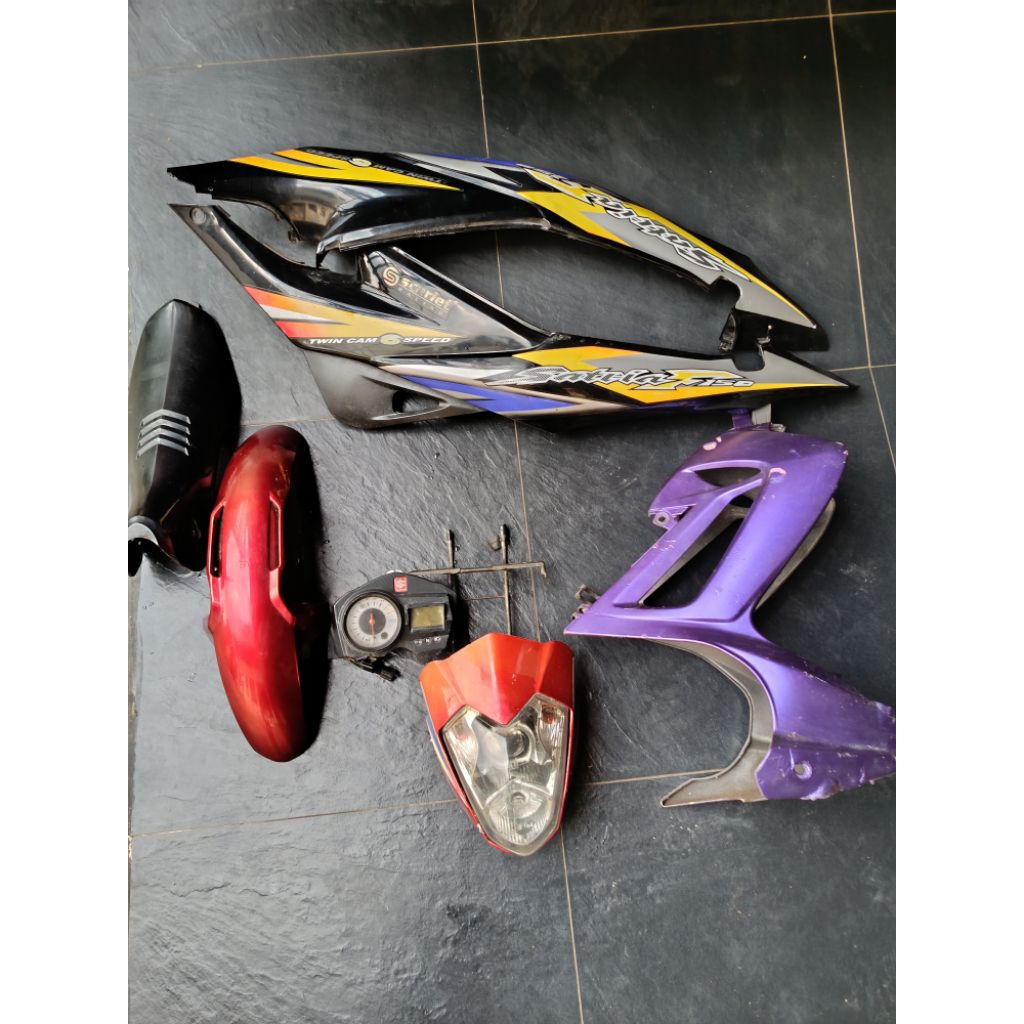 Body Satria fu Cbu fulset original copotan