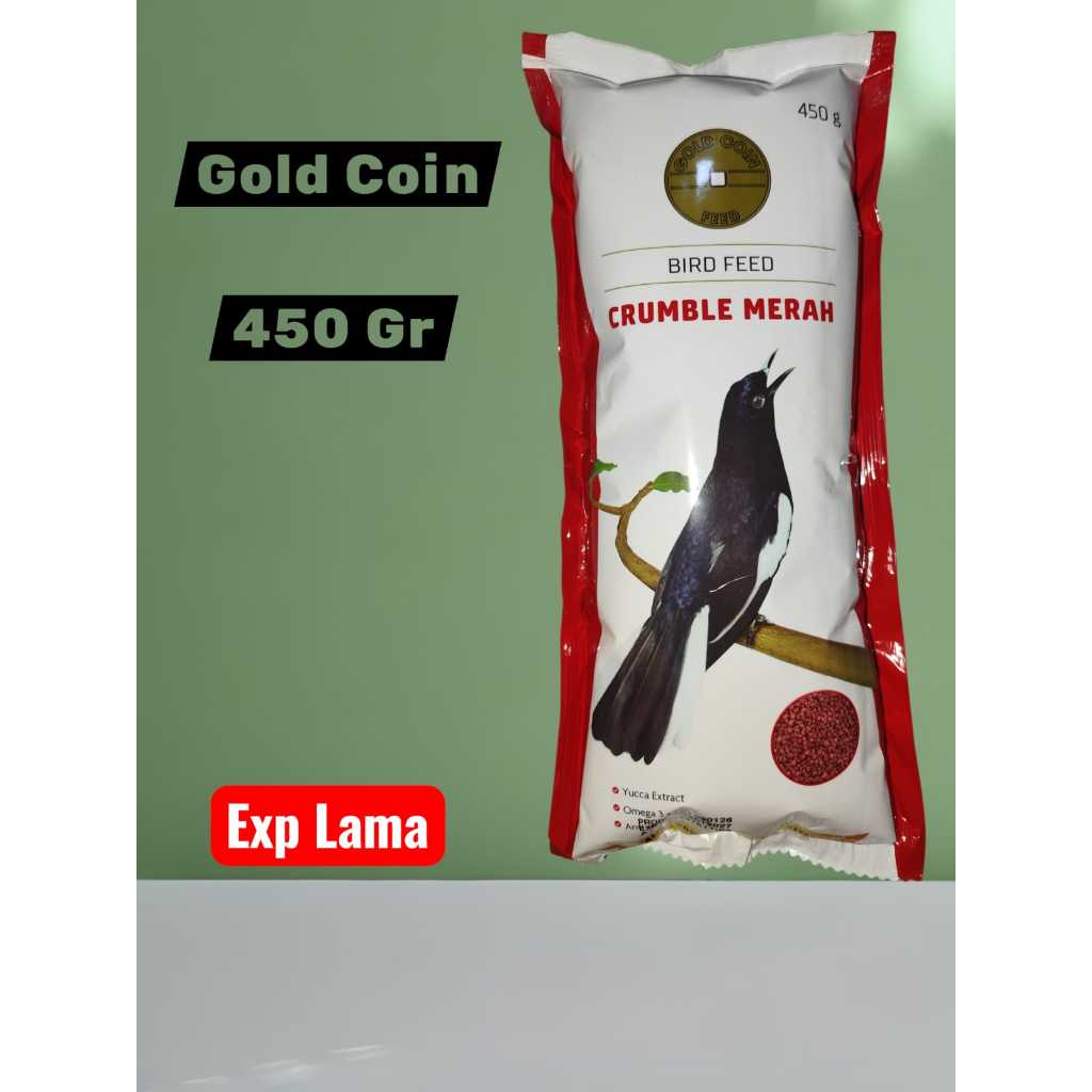 Pakan Burung Kacer Gold Coin 450 Gram