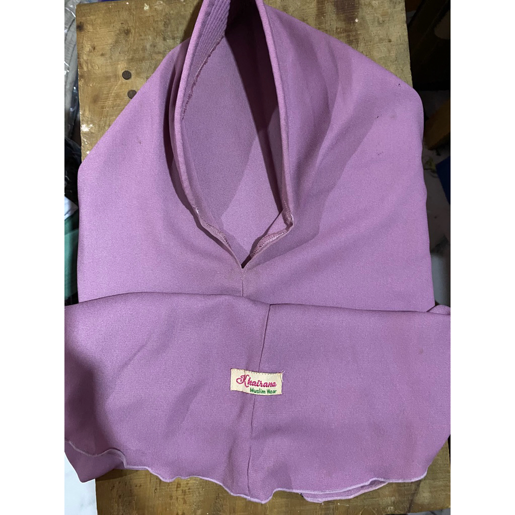 PRELOVED HIJAB KHIMAR MEREK KHAIRANA MUSLIM WEAR