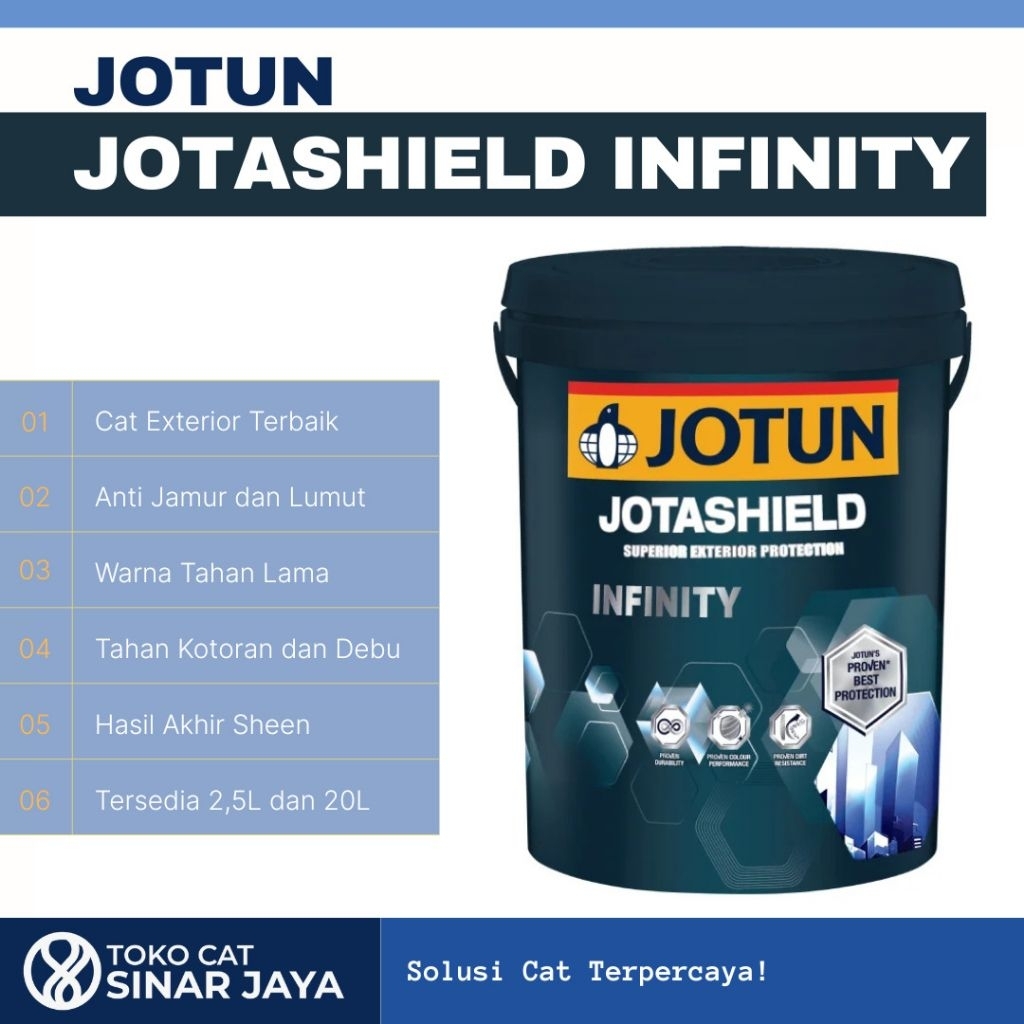 Jotun Jotashield Infinity 20L White 0001