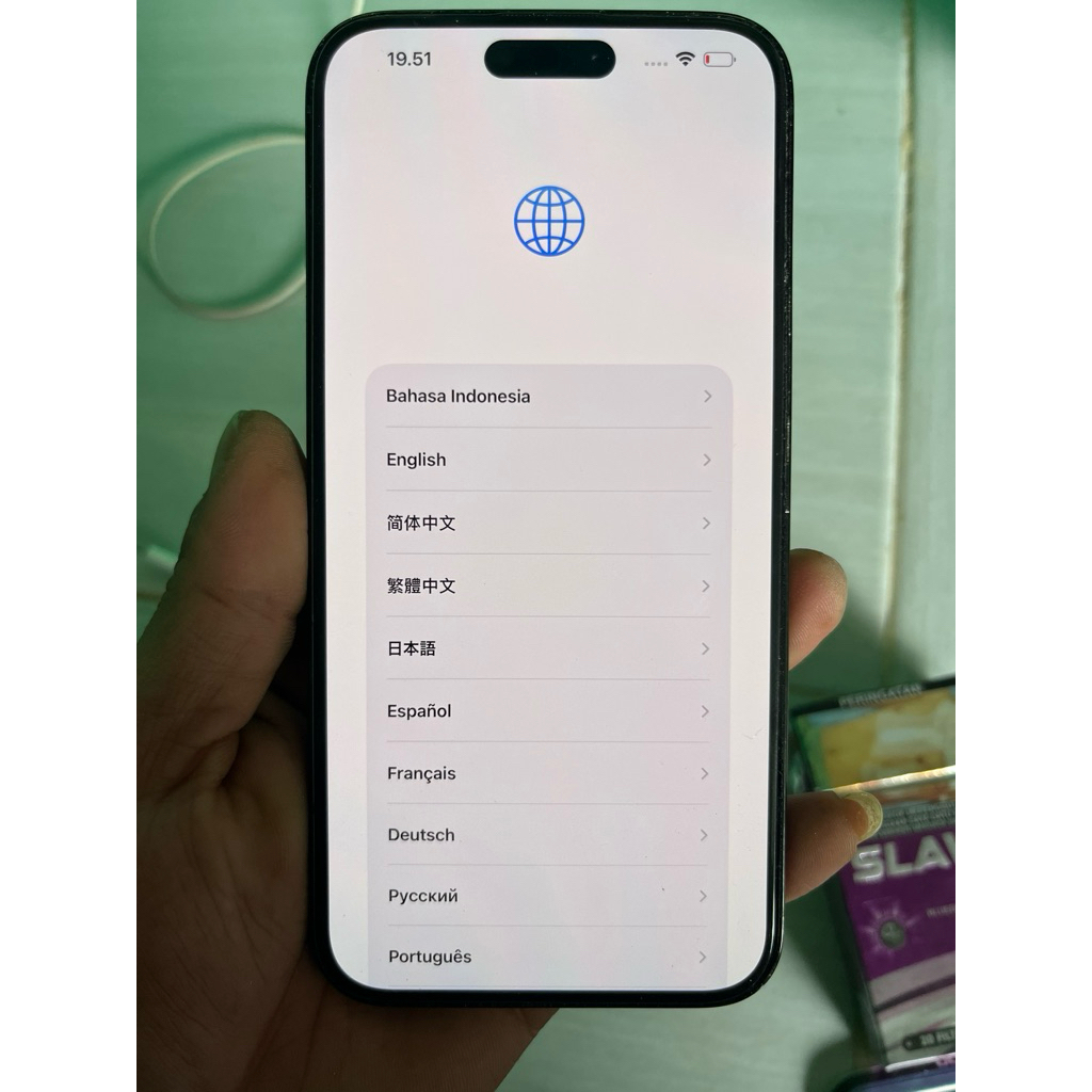 LCD Iphone 14 ProMax Ori Copotan