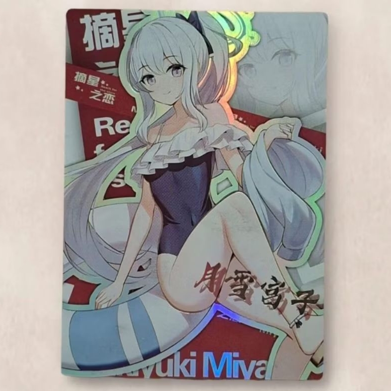 Kartu CCG Goddess Blue Archive Tsukiyuki Miyako SR 32