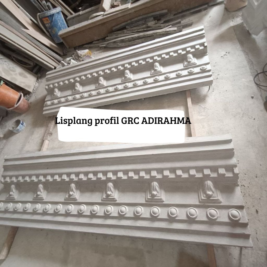 Lisplang Profil Beton & GRC Rapi Elegan  Bekasi